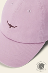 R.M. Williams Mini longhorn twill cap Mauve