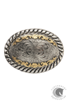 AndWest Oval with Embossed Heavy Rope Buckle