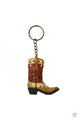 Pure Western Boot Flower Keychain
