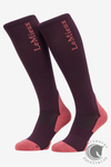 LeMieux Performance Socks Damson