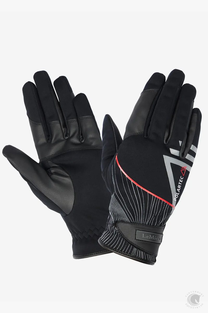 LeMieux Polartec Pro Water Resistant Gloves Black