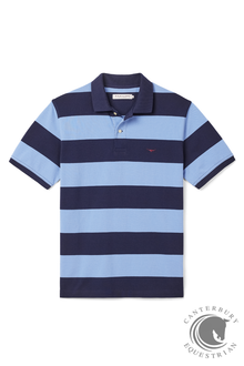  R.M. Williams Craddle Polo Navy Blue