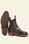 R.M. Williams Lady Yearling Boot- Chocolate Pull-up