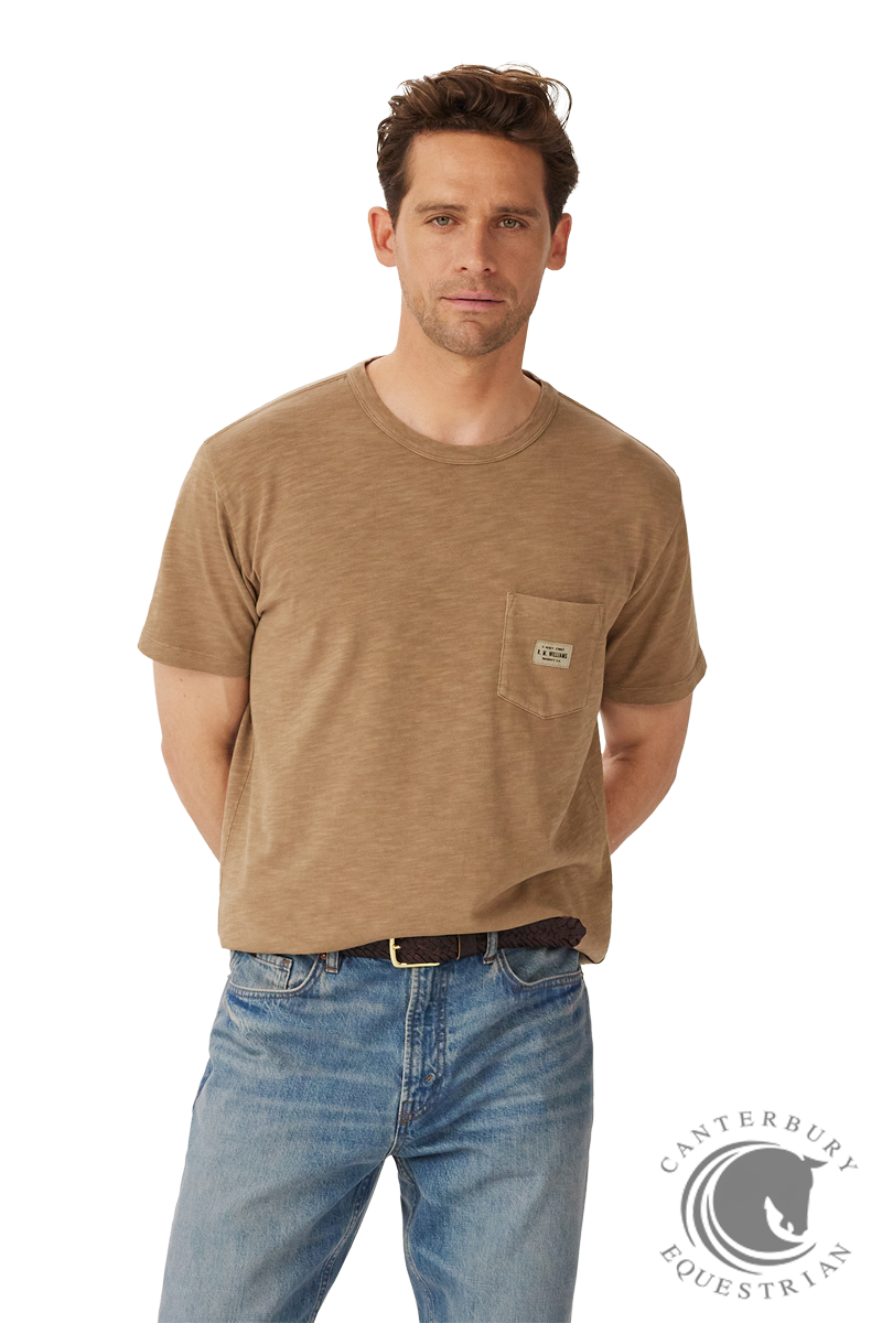 R.M. Williams Stanley T-Shirt Mud