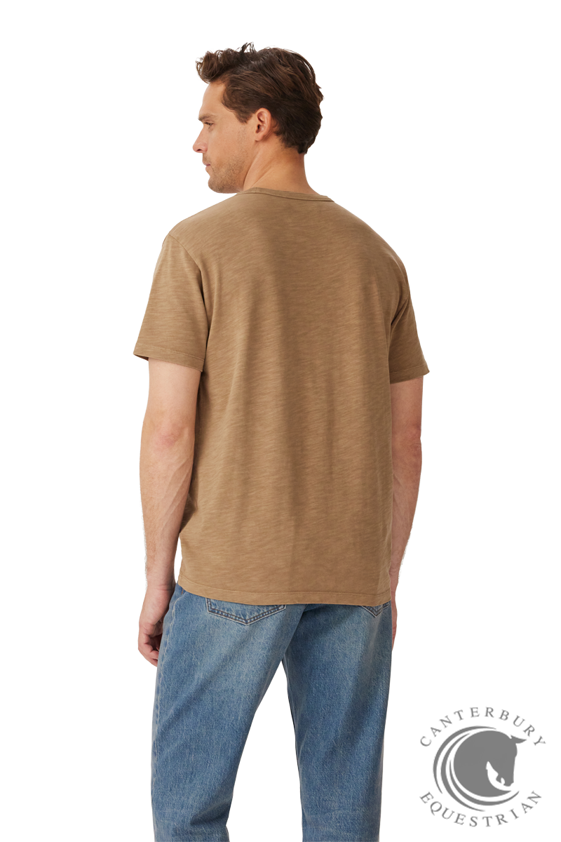 R.M. Williams Stanley T-Shirt Mud