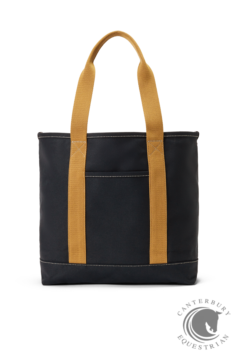 R.M. Williams Tasman Tote Navy Ochre