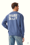 R.M.Williams Branded Crew Sweatshirt Blue