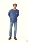 R.M.Williams Branded Crew Sweatshirt Blue