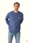 R.M.Williams Branded Crew Sweatshirt Blue