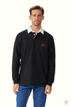 R.M.Williams Branded Rugby Black