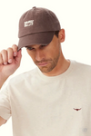 R.M.Williams Branded twill cap Hot Fudge