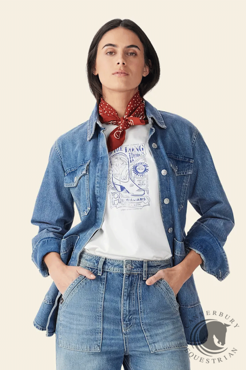 R.M. Williams Rodeo Queen Print T-Shirt