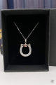 ELITE EQUESTRIAN STAR HORSESHOE NECKLACE