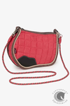 LeMieux Saddle Pad Crossbody Bag Cranberry
