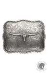 AndWest Scalloped Longhorn Buckle