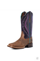 Ariat PrimeTime Western Boot Tobacco/Shadow Purple