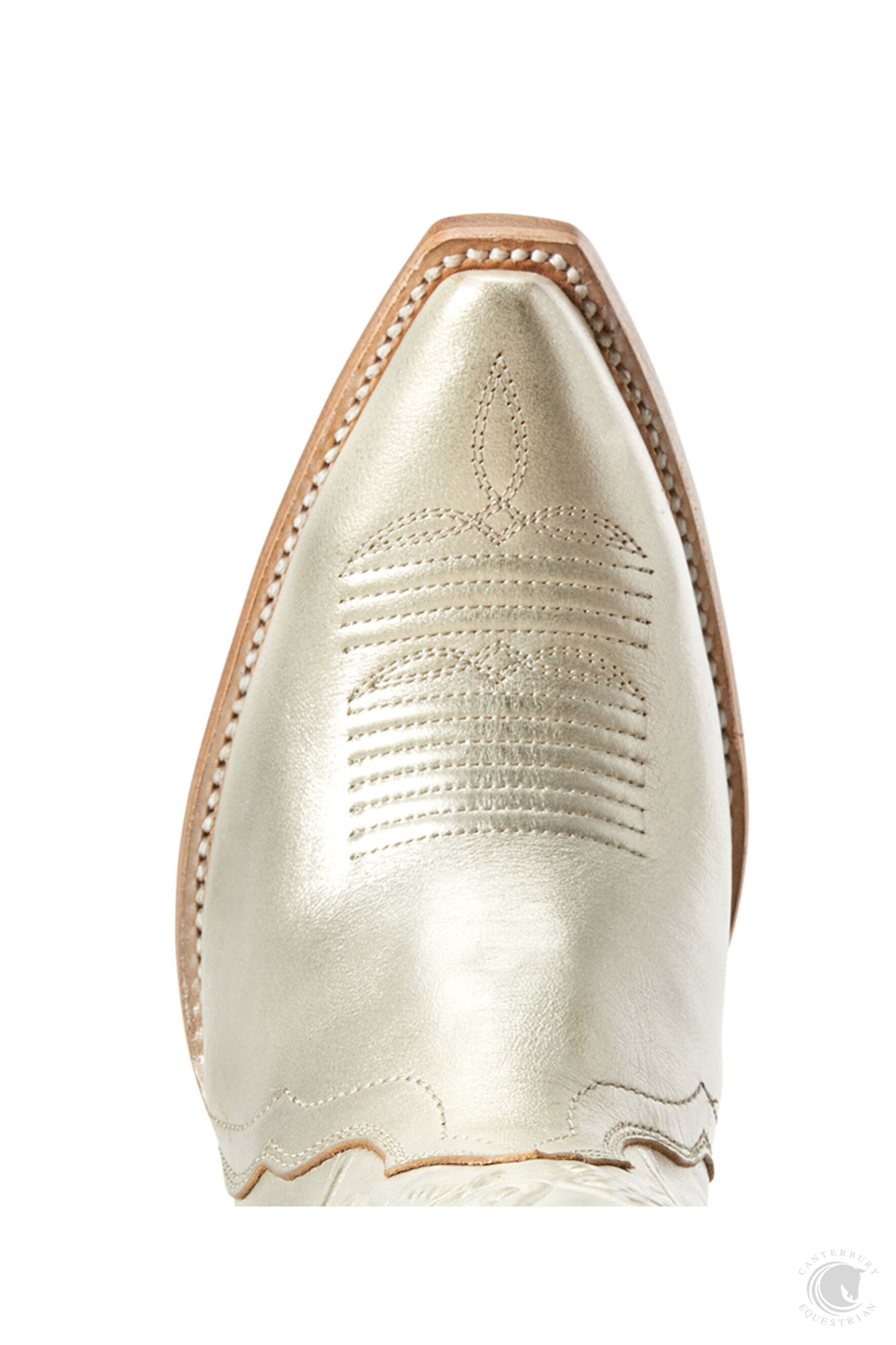 Ariat Platinum Western Boot Gold Brushed