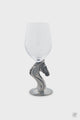 HORSE HEAD WINE GLASS