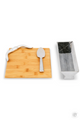 LONGHORN BAMBOO CHEESE SET