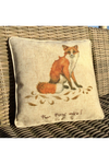 "For Fox Sake!" Linen Cushion