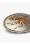 R.M.Williams Logo Buckle - Silver/Gold