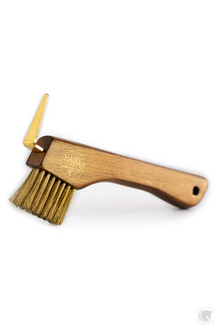  Hairy Pony Copper Bristle Wooden Hoof Pick