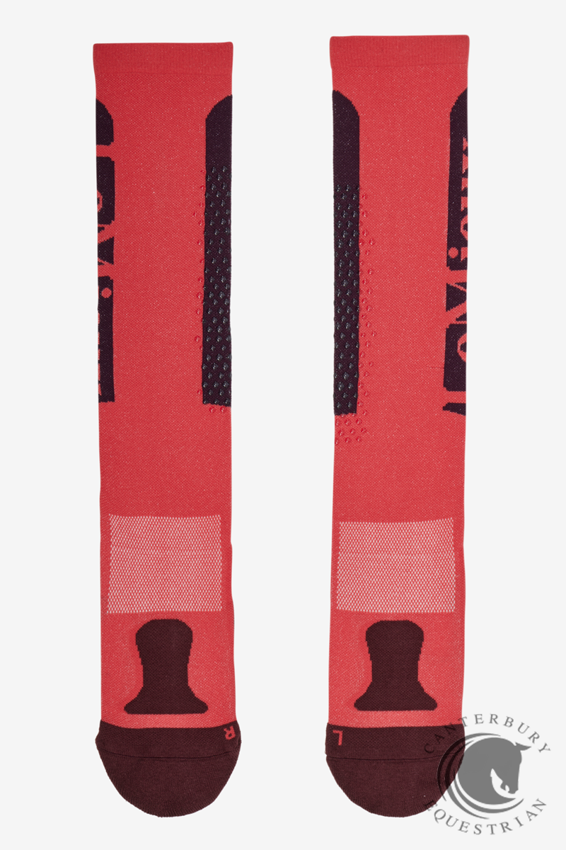 LeMieux Silicone Socks Cranberry