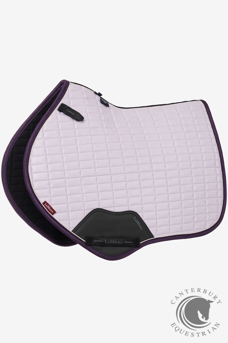 LeMieux Suede Close Contact Square Lilac