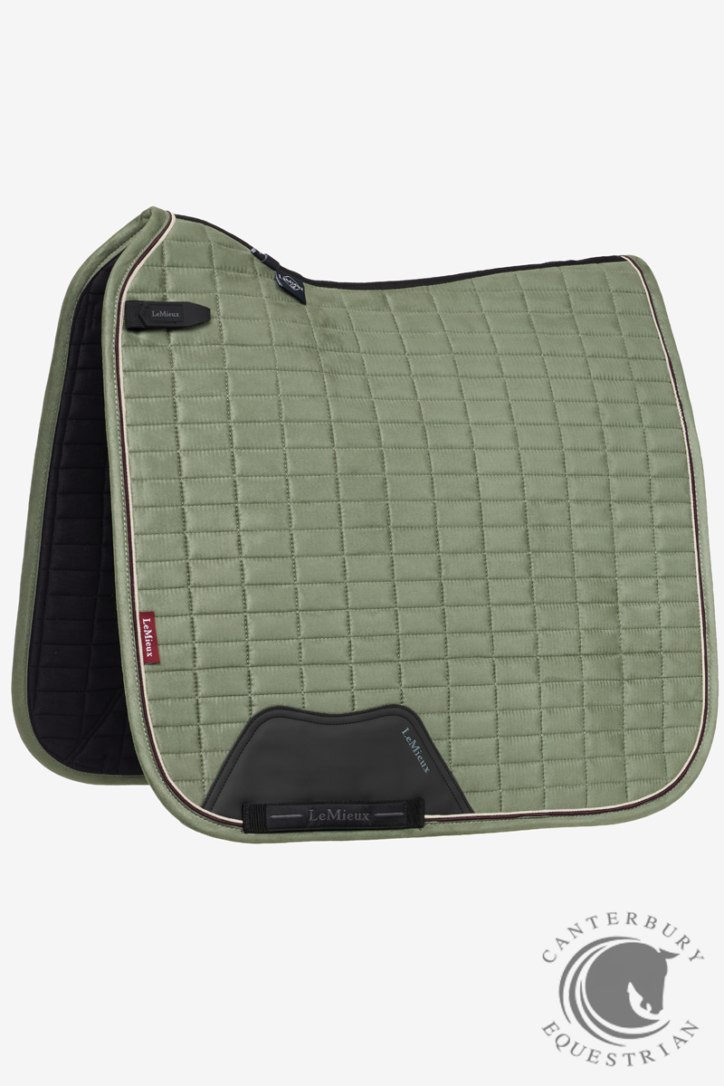 LeMieux Suede Dressage Square Rosemary