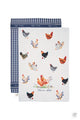 Thomas Cook Tea Towel 2-Pack Blue/White