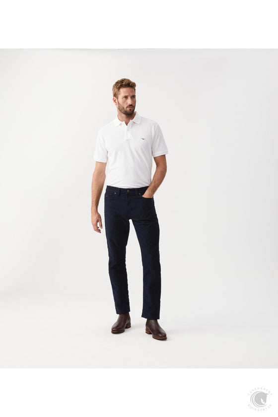 Ramco Jean Navy Stretch Moleskin – Canterbury - Main Image