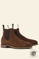 R.M. Williams Turnout Boot Brown Suede Leather