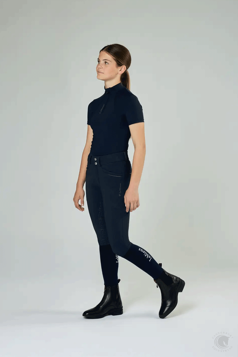 LeMieux Junior Zip Paddock Boot Black