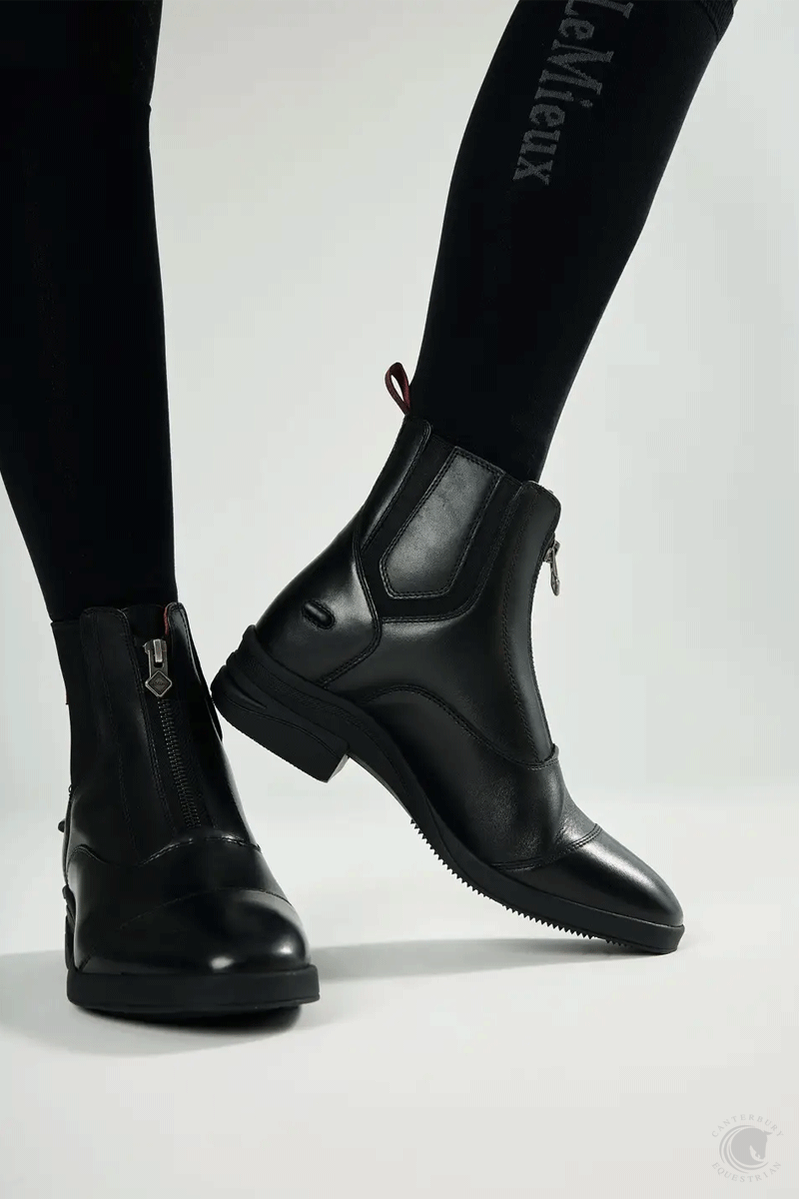 LeMieux Zip Paddock Boot Black