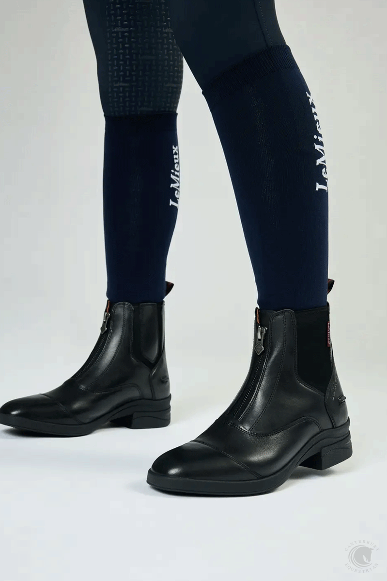 LeMieux Junior Zip Paddock Boot Black