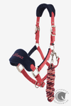 LeMieux Vogue Headcollar & Leadrope Cranberry