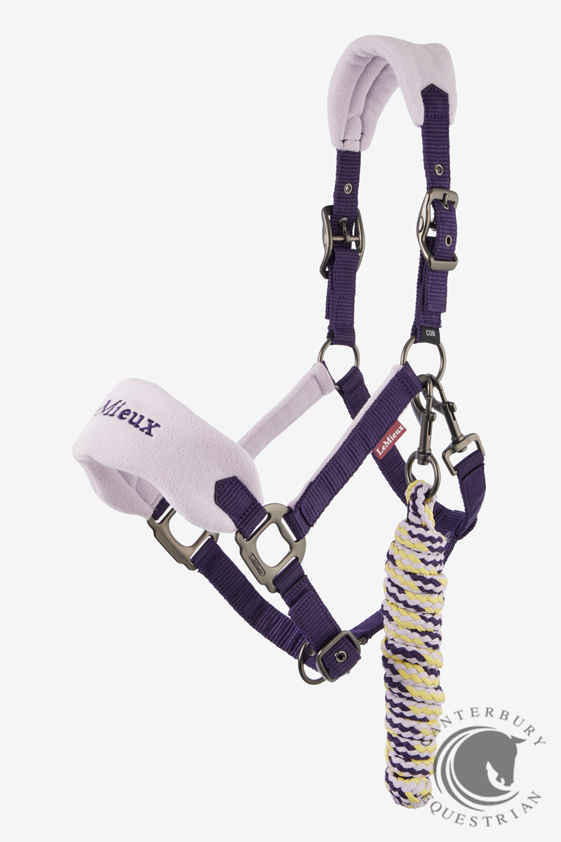 LeMieux Vogue Headcollar & Leadrope Juniper