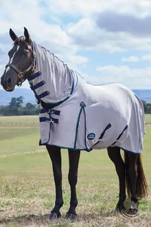  WEATHERBEETA  ComFiTec Zephyr Fly Sheet Combo GREY/NAVY/FOREST GREEN