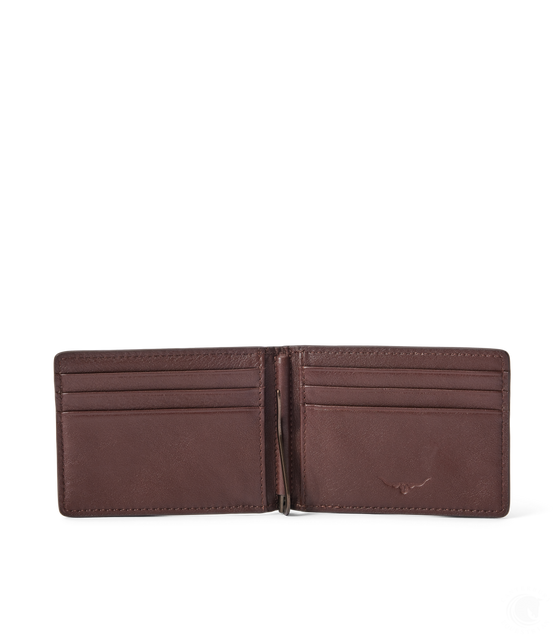 R.M. Williams Farrier Bi Fold Wallet with Small Money Clip