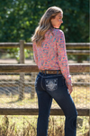 Pure Western WOMEN’S LYN RELAXED RIDER JEAN