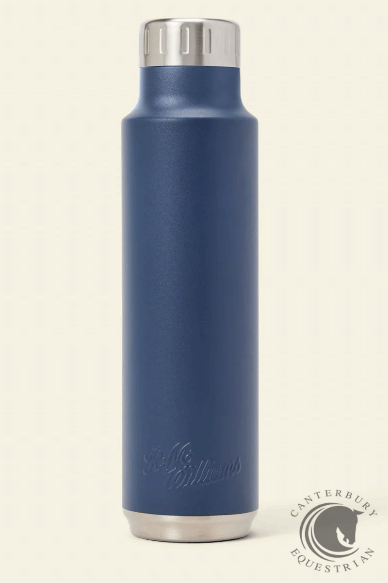 R.M.Williams Water Bottle Navy