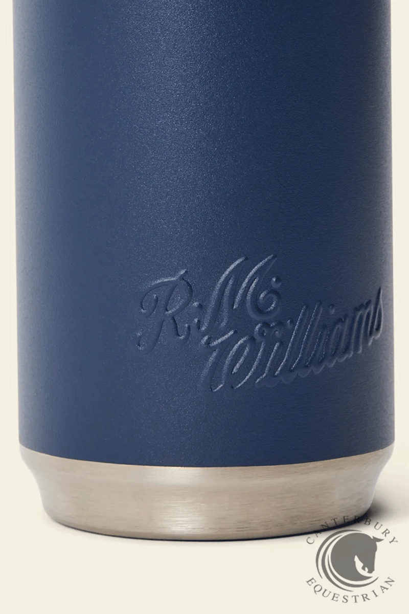 R.M.Williams Water Bottle Navy