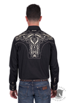 Wrangler MENS CARLOS EMB LS SHIRT