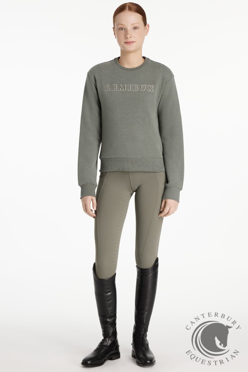 LeMieux Young Rider Carmen Crew Sweat Rosemary