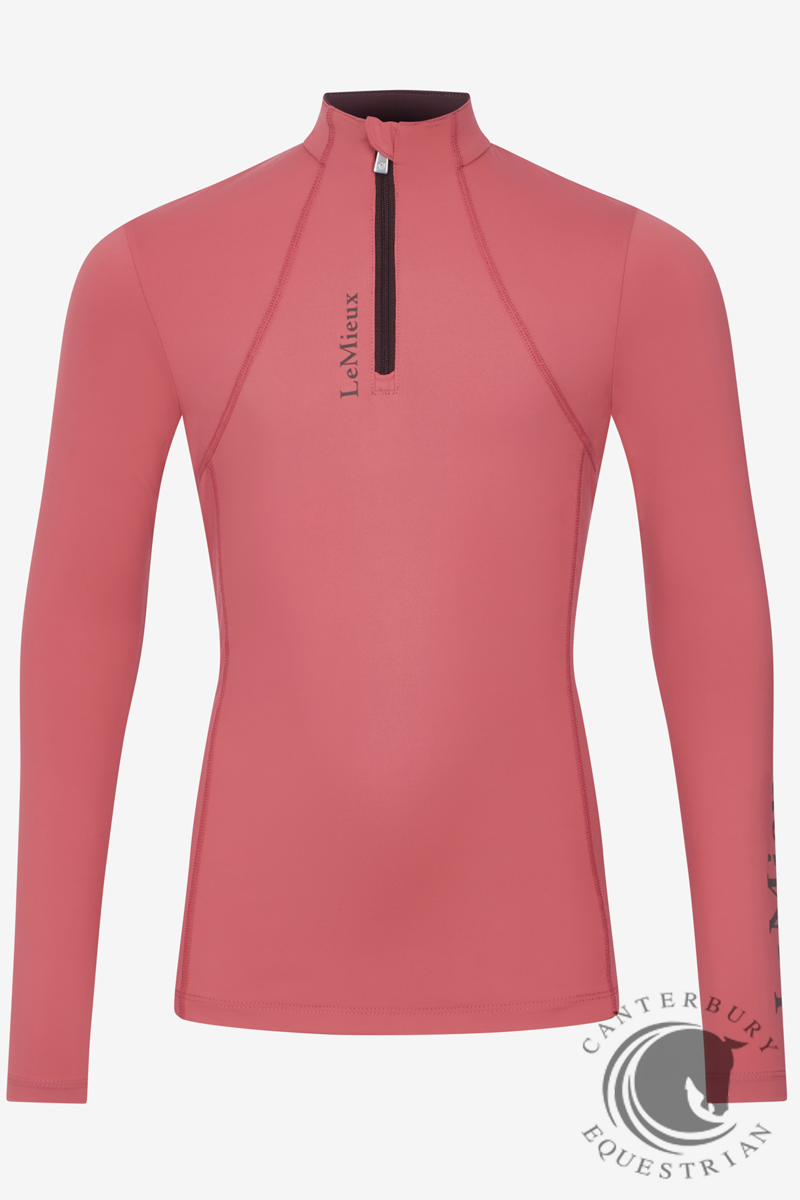 LeMieux Young Rider Classique Base Layer Cranberry