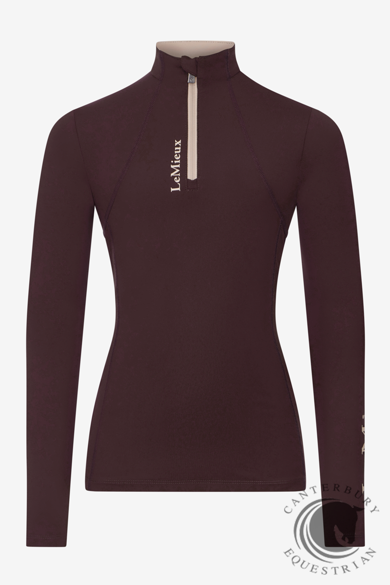 LeMieux Young Rider Classique Base Layer Damson