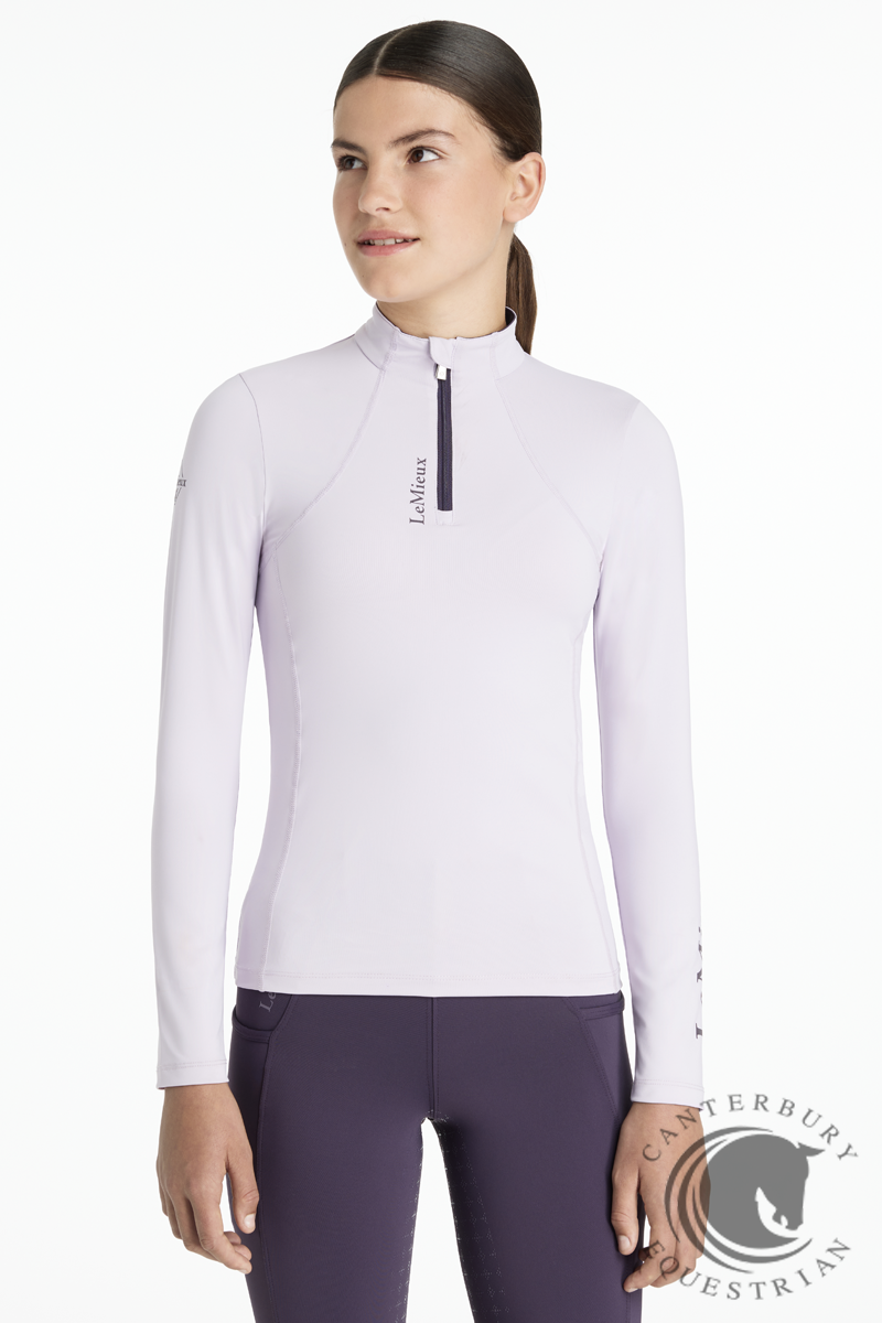 LeMieux Young Rider Classique Base Layer Lilac