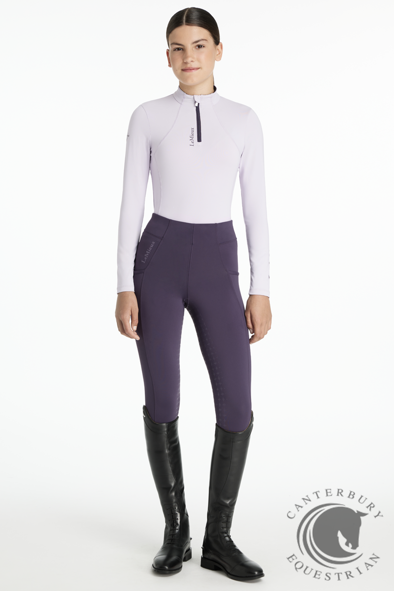 LeMieux Young Rider Classique Base Layer Lilac