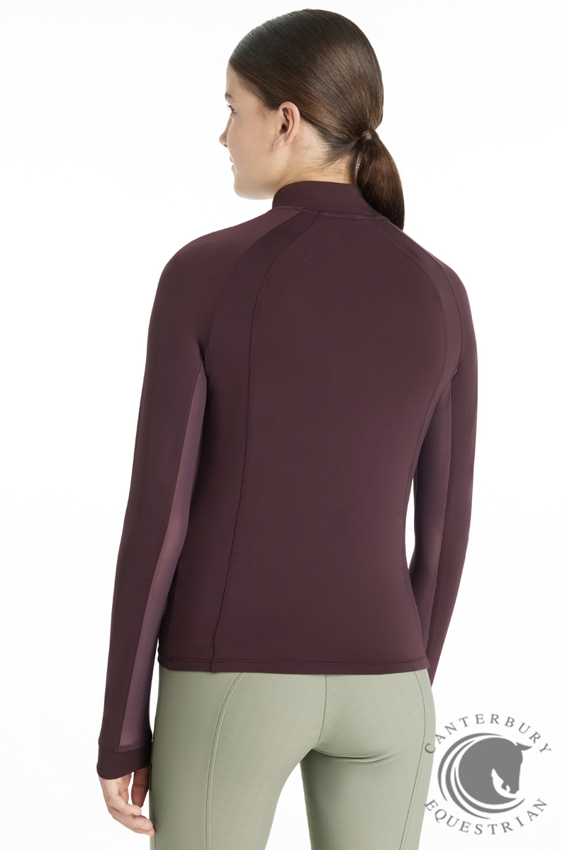 LeMieux Young Rider Hope Lightweight Base Layer Damson