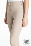 LeMieux Young Rider Izzy Knee Grip Breeches Almond
